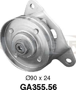 SNR GA355.56 - Rola ghidare / conducere, curea transmisie aaoparts.ro