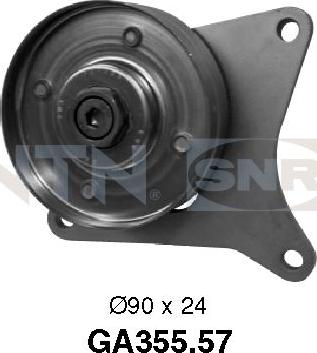 SNR GA355.57 - Rola ghidare / conducere, curea transmisie aaoparts.ro