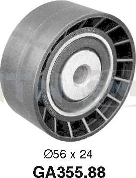 SNR GA355.88 - Rola ghidare / conducere, curea transmisie aaoparts.ro