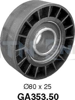 SNR GA353.50 - Rola ghidare / conducere, curea transmisie aaoparts.ro