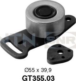SNR GT355.03 - Rola intinzator,curea distributie aaoparts.ro