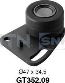 SNR GT352.09 - Rola intinzator,curea distributie aaoparts.ro