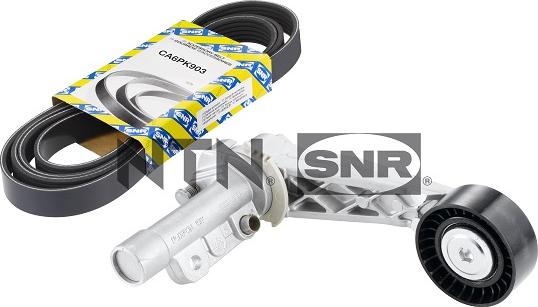 SNR KA859.40 - Set curea transmisie cu caneluri aaoparts.ro