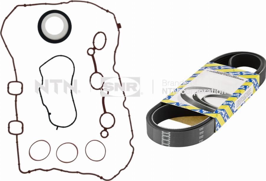 SNR KA859.71 - Set curea transmisie cu caneluri aaoparts.ro