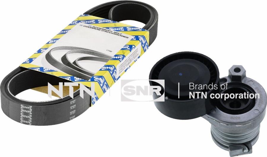 SNR KA855.40 - Set curea transmisie cu caneluri aaoparts.ro