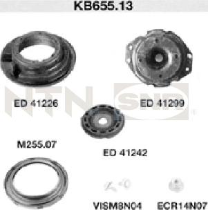 SNR KB655.13 - Rulment sarcina suport arc aaoparts.ro