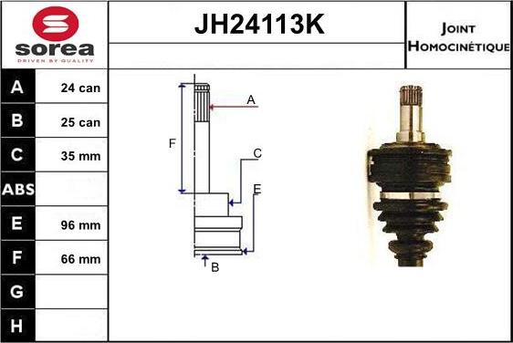 SNRA JH24113K - Set articulatie, planetara aaoparts.ro