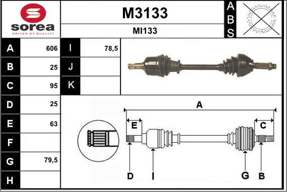 SNRA M3133 - Planetara aaoparts.ro