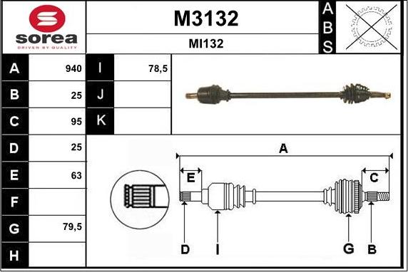 SNRA M3132 - Planetara aaoparts.ro