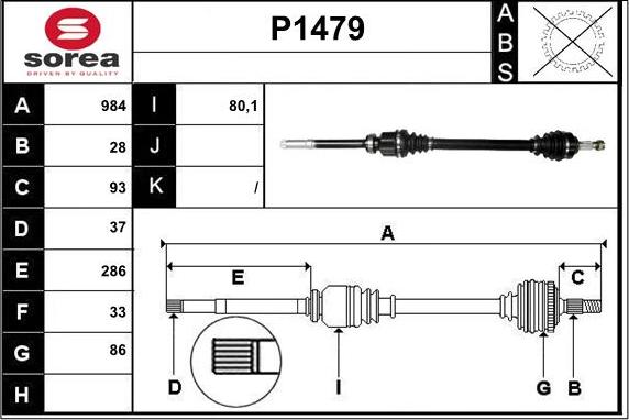 SNRA P1479 - Planetara aaoparts.ro