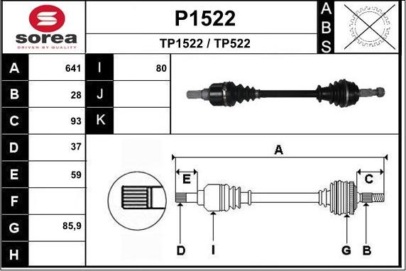 SNRA P1522 - Planetara aaoparts.ro