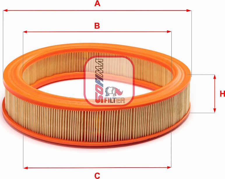 Sofima S 9360 A - Filtru aer aaoparts.ro