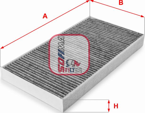 Sofima S 4100 CA - Filtru, aer habitaclu aaoparts.ro