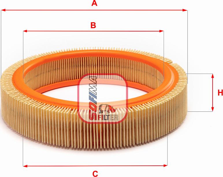 Sofima S 4360 A - Filtru aer aaoparts.ro