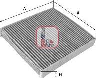 Sofima S 4331 CA - Filtru, aer habitaclu aaoparts.ro