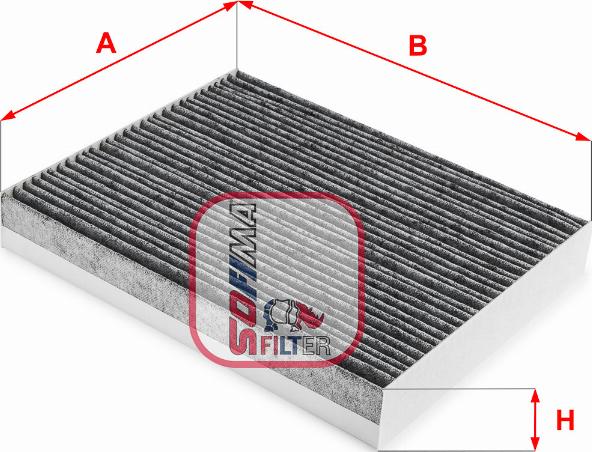 Sofima S 4289 CA - Filtru, aer habitaclu aaoparts.ro