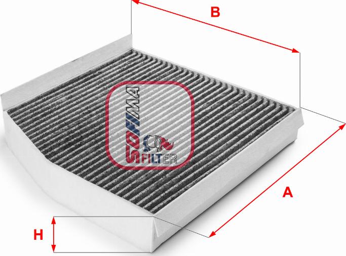 Sofima S 4236 CA - Filtru, aer habitaclu aaoparts.ro