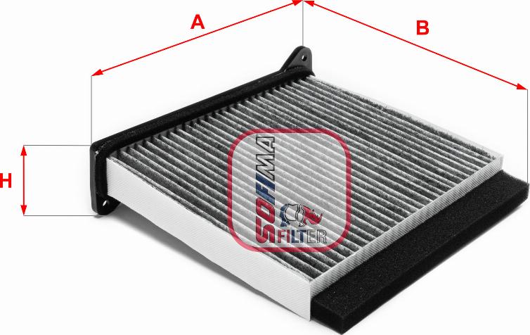 Sofima S 4220 CA - Filtru, aer habitaclu aaoparts.ro