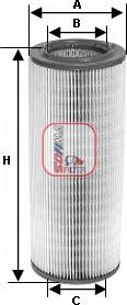 Sofima S 5410 A - Filtru aer aaoparts.ro
