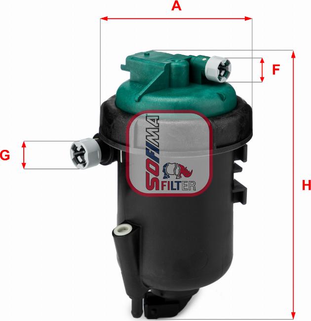 Sofima S 5181 GC - Filtru combustibil aaoparts.ro