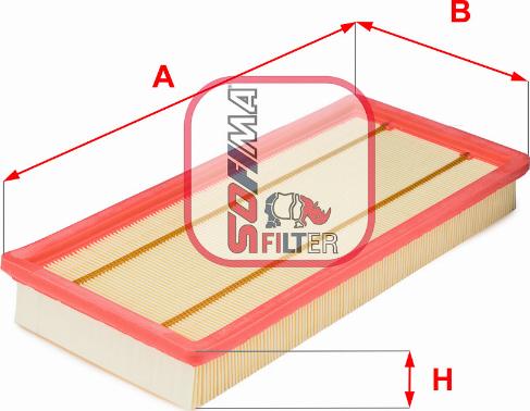 Sofima S 5702 A - Filtru aer aaoparts.ro
