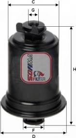 Sofima S 1608 B - Filtru combustibil aaoparts.ro