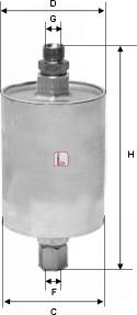 Sofima S 1575 B - Filtru combustibil aaoparts.ro