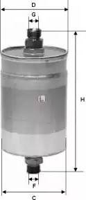 Sofima S 1578 B - Filtru combustibil aaoparts.ro