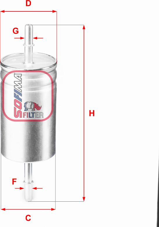 Sofima S 1842 B - Filtru combustibil aaoparts.ro