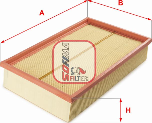 Sofima S 1212 A - Filtru aer aaoparts.ro