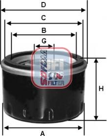 Sofima S 3279 R - Filtru ulei aaoparts.ro