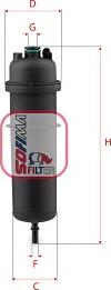 Sofima S 1A33 B - Filtru combustibil aaoparts.ro