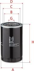 Sofima S 3497 R - Filtru ulei aaoparts.ro