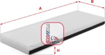 Sofima S 3444 C - Filtru, aer habitaclu aaoparts.ro