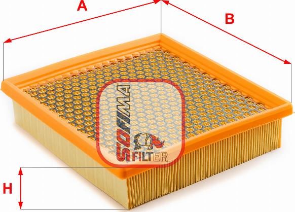 Sofima S 3544 A - Filtru aer aaoparts.ro