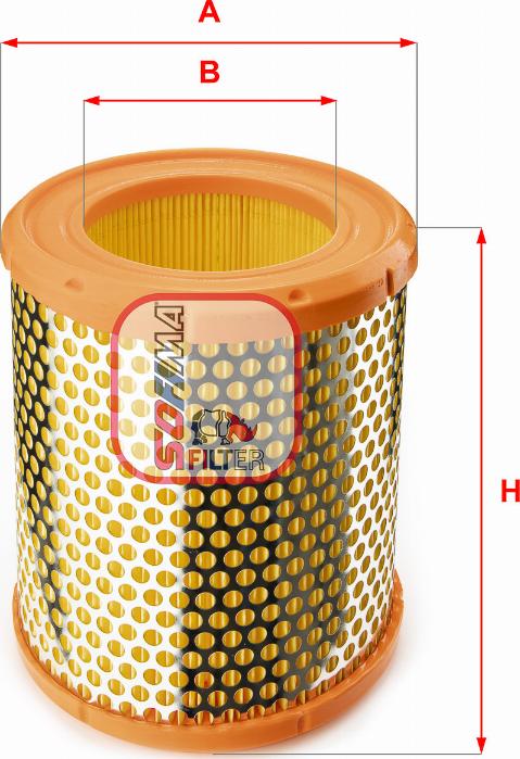 Sofima S 3630 A - Filtru aer aaoparts.ro