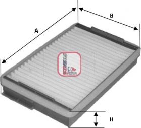 Sofima S 3139 C - Filtru, aer habitaclu aaoparts.ro