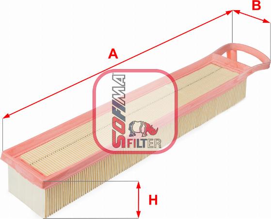 Sofima S 3345 A - Filtru aer aaoparts.ro