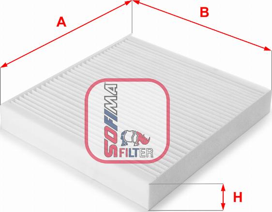 Sofima S 3218 C - Filtru, aer habitaclu aaoparts.ro