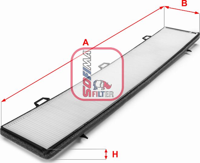 Sofima S 3236 C - Filtru, aer habitaclu aaoparts.ro