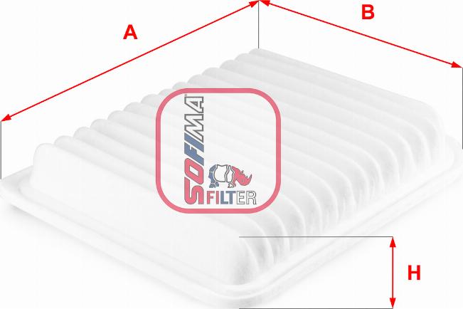 Sofima S 3709 A - Filtru aer aaoparts.ro