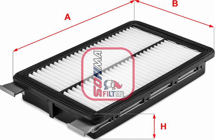 Sofima S 3710 A - Filtru aer aaoparts.ro