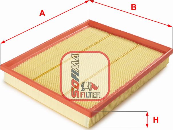 Sofima S 3A17 A - Filtru aer aaoparts.ro