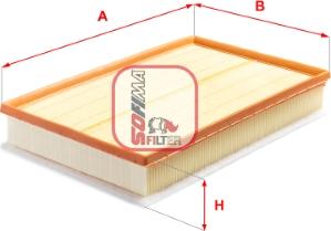 Sofima S 3A35 A - Filtru aer aaoparts.ro