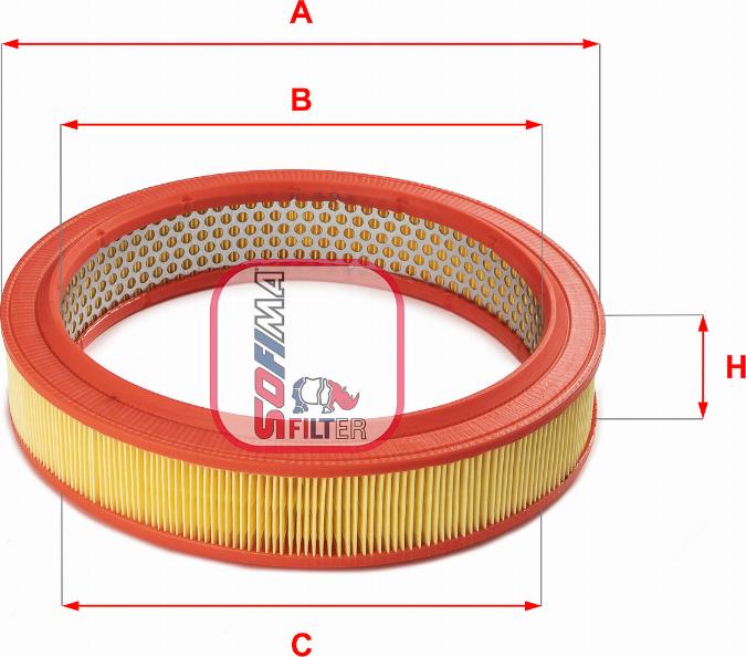 Sofima S 7460 A - Filtru aer aaoparts.ro
