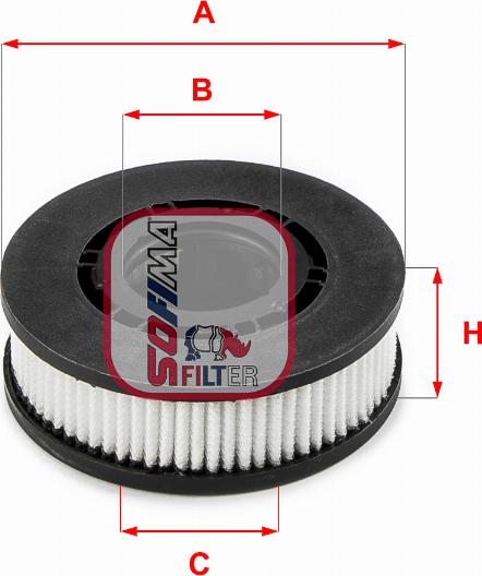 Sofima S 7689 A - Filtru, aerisire bloc motor aaoparts.ro