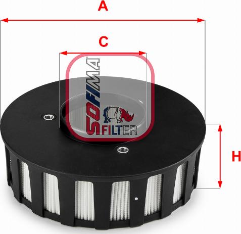 Sofima S 7686 A - Filtru, aerisire bloc motor aaoparts.ro