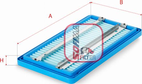 Sofima S 7266 A - Filtru, aerisire bloc motor aaoparts.ro