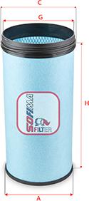 Sofima S 7F19 A - Filtru aer aaoparts.ro