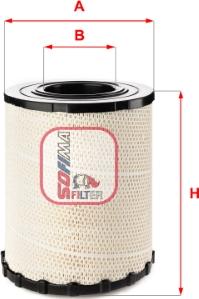 Sofima S 7F13 A - Filtru aer aaoparts.ro